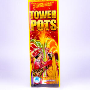 Standard Tower Pots - Gold